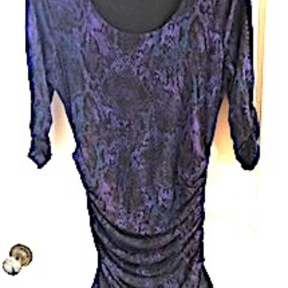 Lysse bluish purple dress lovely